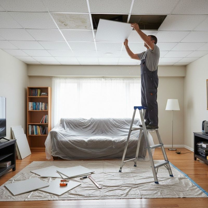 Ceiling Drywall Repair