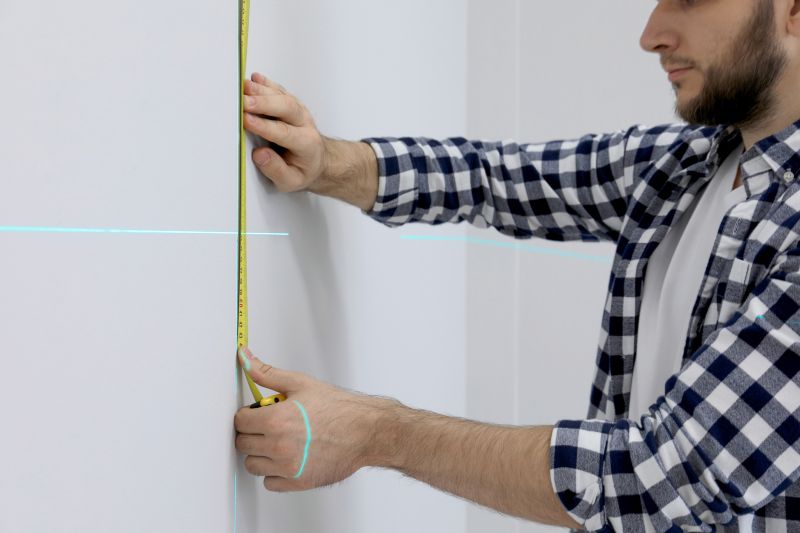 Drywall Being Measured